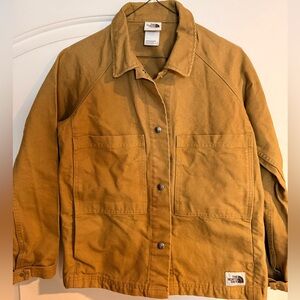 The North Face Tan Canvas Jacket